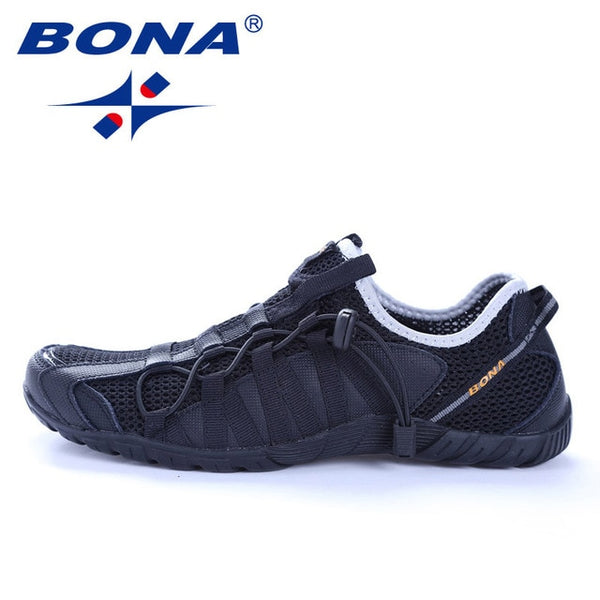 BONA New Popular Style Men Running Shoes