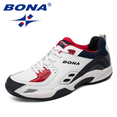 BONA New Popular Style Men Tennis Shoes