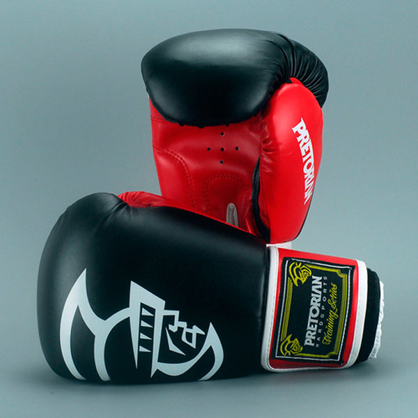 Brazilian PRETORIAN Muay Thai PU Leather Boxing Gloves