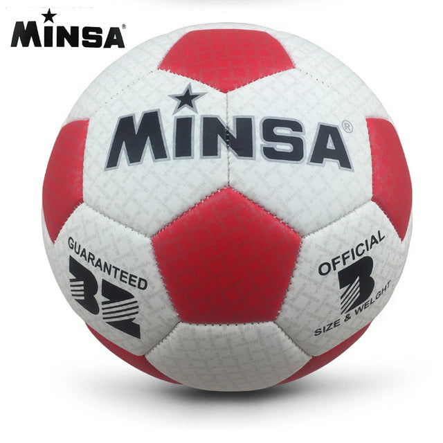 2017 New Brand MINSA High Quality A++ Standard Soccer Ball
