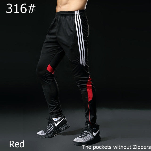 Winter Soccer Pants Slim Jersey Sport Jogging Pants