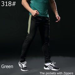 Winter Soccer Pants Slim Jersey Sport Jogging Pants