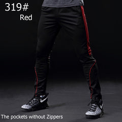 Winter Soccer Pants Slim Jersey Sport Jogging Pants