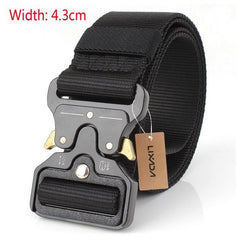 Lixada Tactical Belts Nylon Military Waist Belt