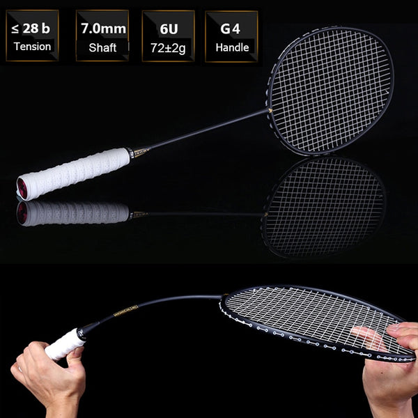 LOKI Ultralight 6U 72g Strung Badminton Racket