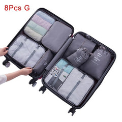 Mihawk Travel Bags Sets Waterproof Packing