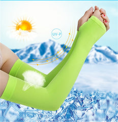 Men Pure Color Arm Sleeve Sport Running