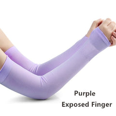 Men Pure Color Arm Sleeve Sport Running