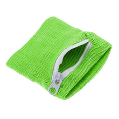 Zipper Wrist Wallet Pouch Running Sports Arm Band
