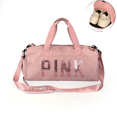 2018 Cheap Sequins Black Gym Bag Women