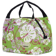 Aosbos Fashion Portable Insulated Canvas lunch Bag