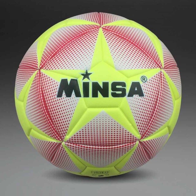 New Brand  MINSA High Quality Size 5 PU Soccer Ball