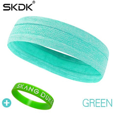 SKDK 1Pc Sweatband Elastic Yoga Running Fitness Sweat band