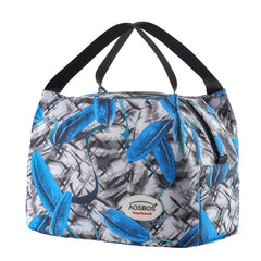 Aosbos Fashion Portable Insulated Canvas lunch Bag