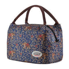 Aosbos Fashion Portable Insulated Canvas lunch Bag