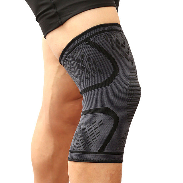 1PCS Fitness Running Cycling Knee Support Braces Elastic