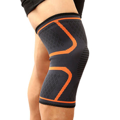 1PCS Fitness Running Cycling Knee Support Braces Elastic