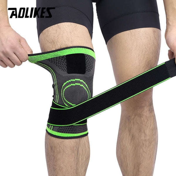 AOLIKES 1PCS 2019 Knee Support Professional Protective Sports Knee Pad