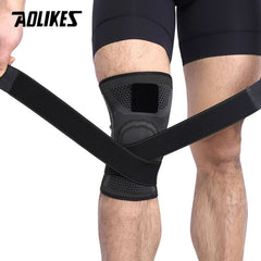 AOLIKES 1PCS 2019 Knee Support Professional Protective Sports Knee Pad