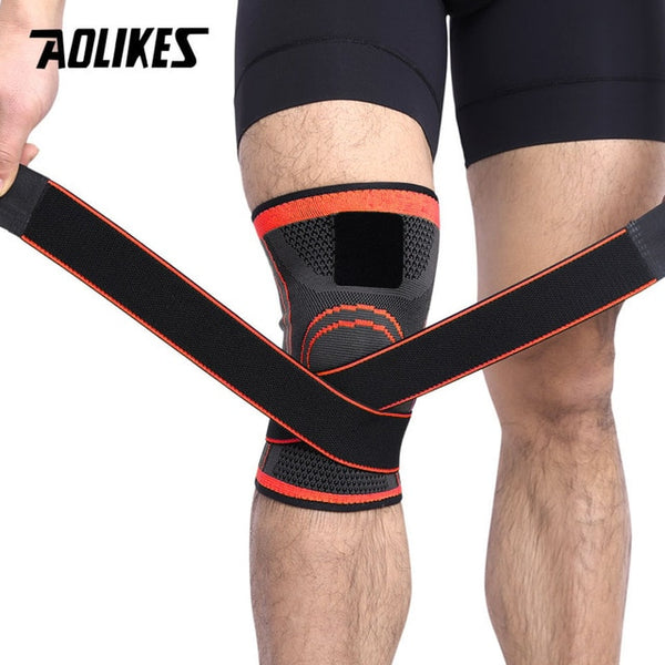 AOLIKES 1PCS 2019 Knee Support Professional Protective Sports Knee Pad