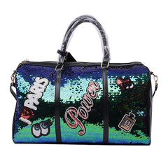 Fashion Casual Women Sequins Travel Bag