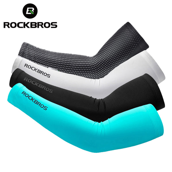 ROCKBROS Ice Fabric Breathable UV Protection Running Arm Sleeves