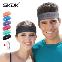 SKDK 1Pc Sweatband Elastic Yoga Running Fitness Sweat band