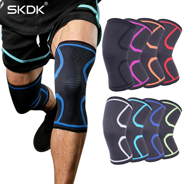 1pc Nylon Elastic Sports Knee Pads Breathable Support Knee Brace