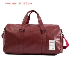 Wobag Quality Travel Bag PU Leather Couple Travel Bags